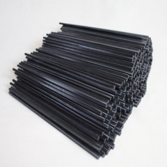 洁耐24CM筷子磨砂防滑高档合金筷子、黑色密胺筷子