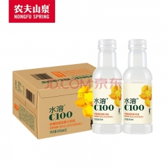 农夫山泉 水溶C100柠檬味果汁饮料445ml*15瓶