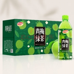 达利园 青梅绿茶饮料500ml*15瓶整箱装